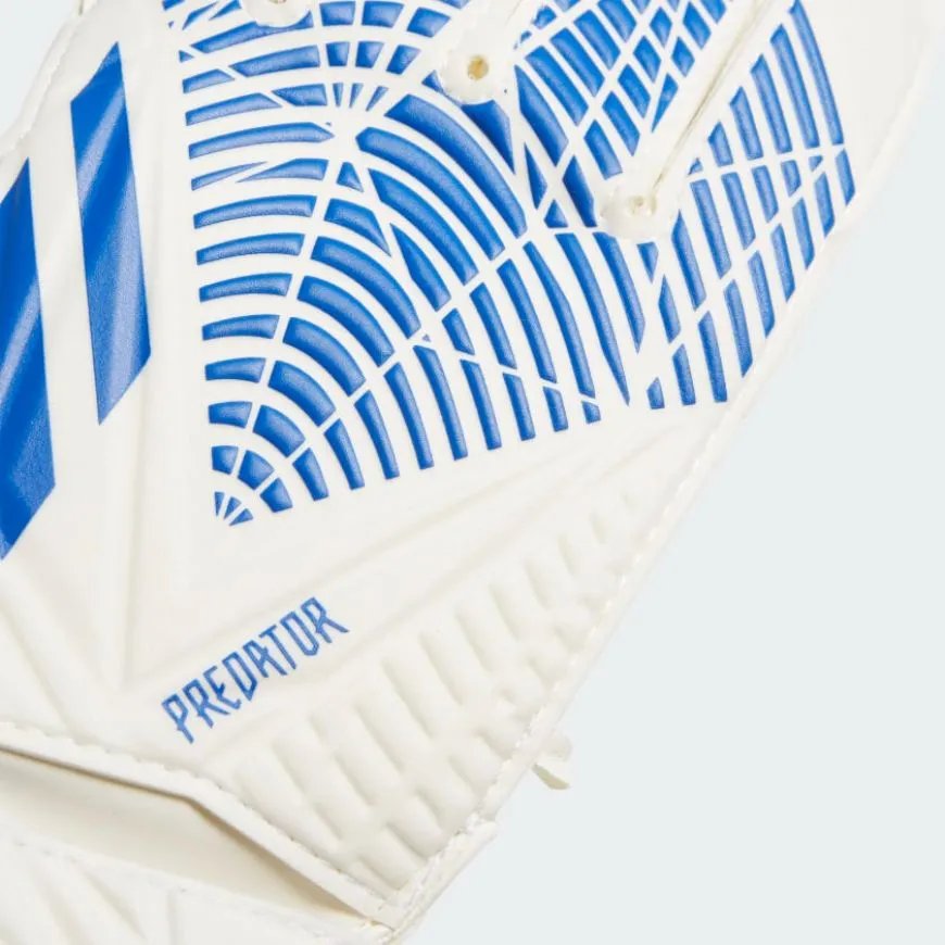 Adidas Predator Training Kids-Unisex Football Gloves White/Blue