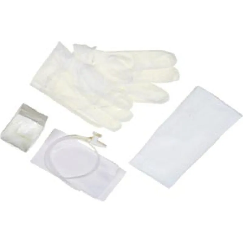 Amsino International AMSure® Suction Catheter Kit with Gloves 14Fr, Latex-free, Sterile