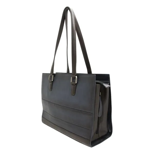 Apollo Classic Structured Leather Handbag