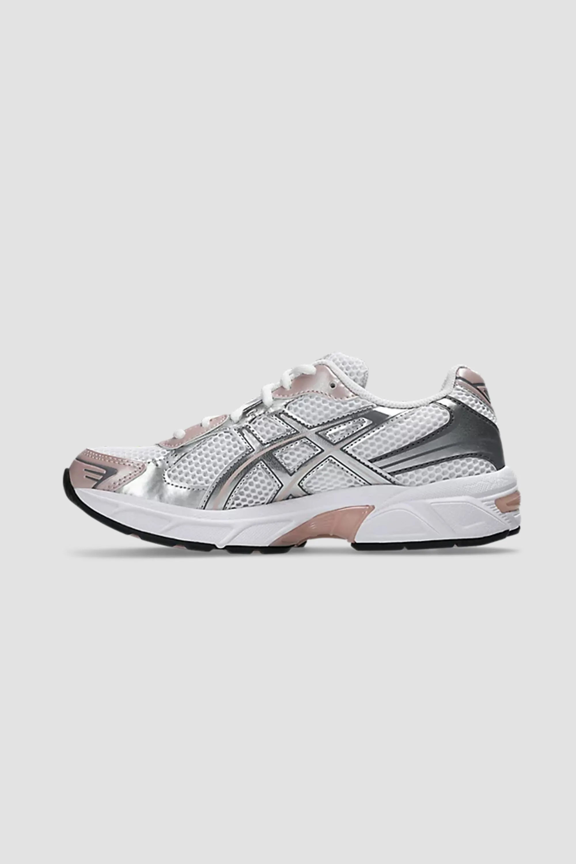 ASICS Women's Gel-1130 Sneaker in White/Neutral Pink