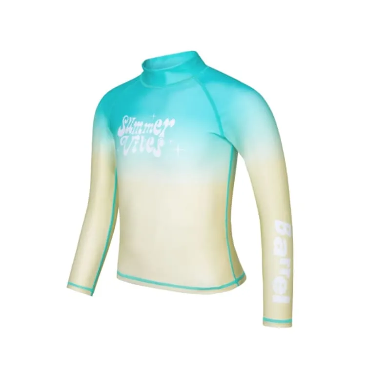 Barrel Kids Ocean Rashguard-BLUE