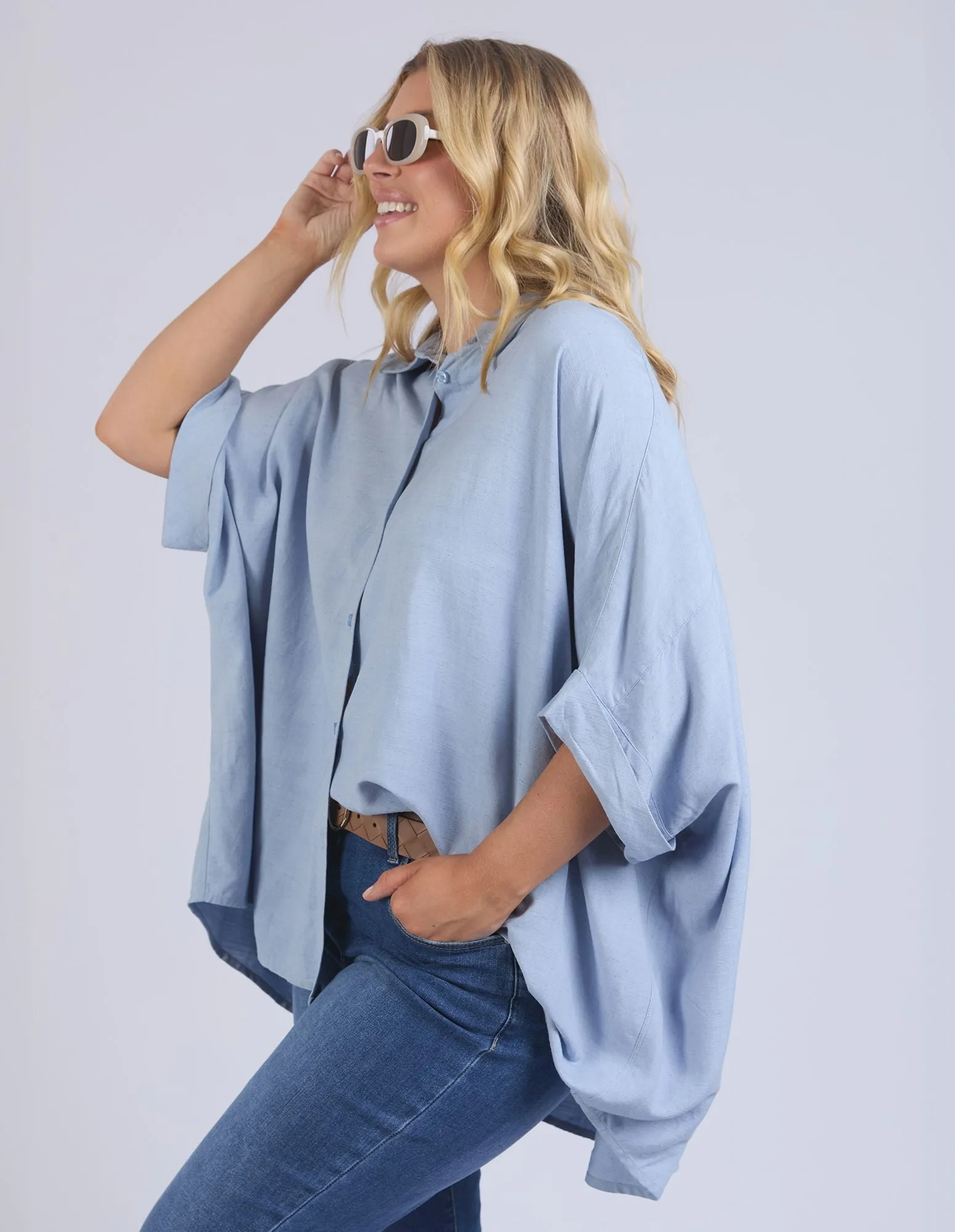 Blaise Shirt - Dream Blue