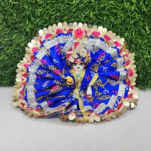 Blue fancy dress for laddu ji,special for ocassions