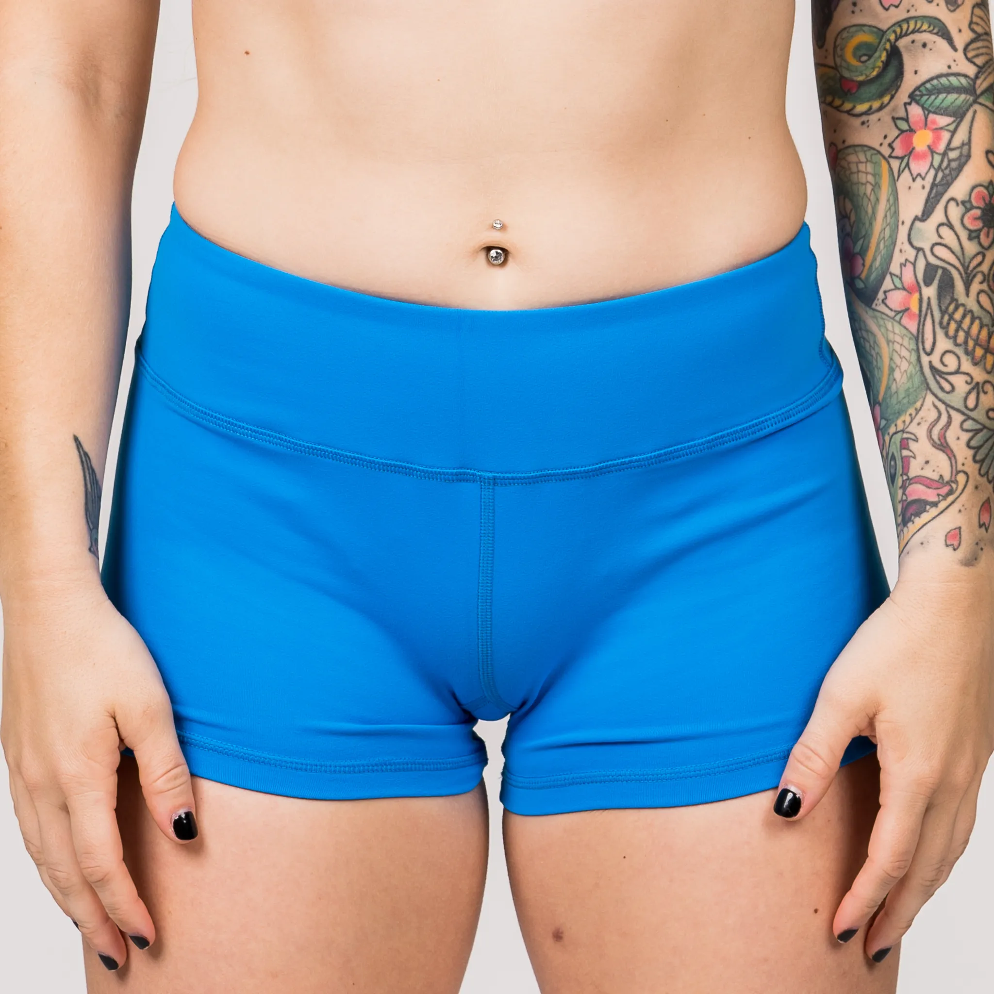 Booty Shorts - Blue Sapphire