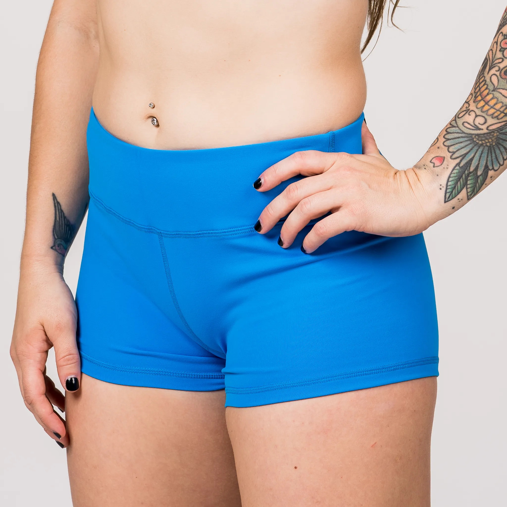 Booty Shorts - Blue Sapphire