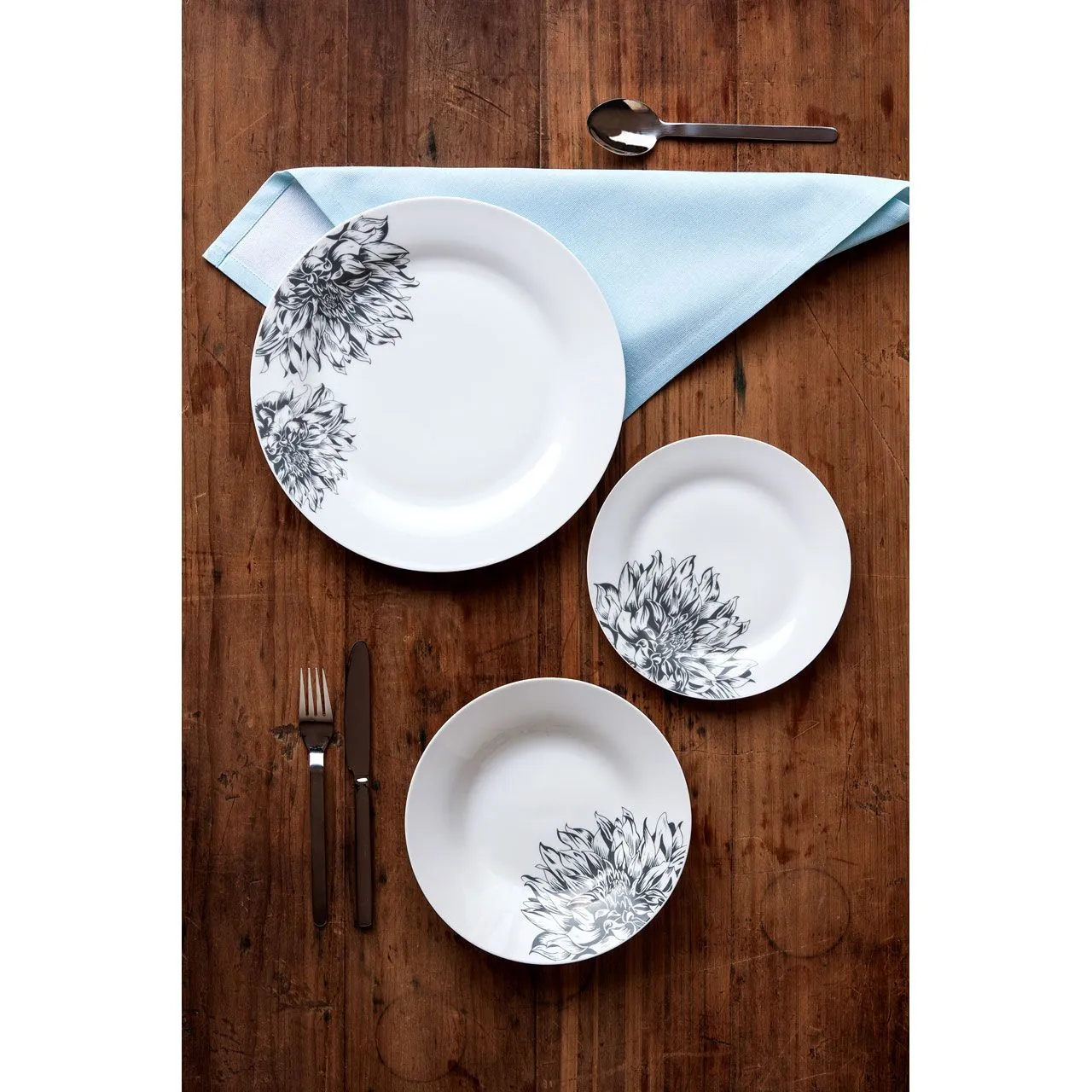 Botanic Dinner Plates Set (12pc)