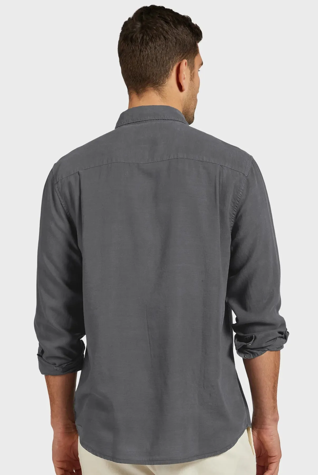 Burton Shirt in Magnet Grey