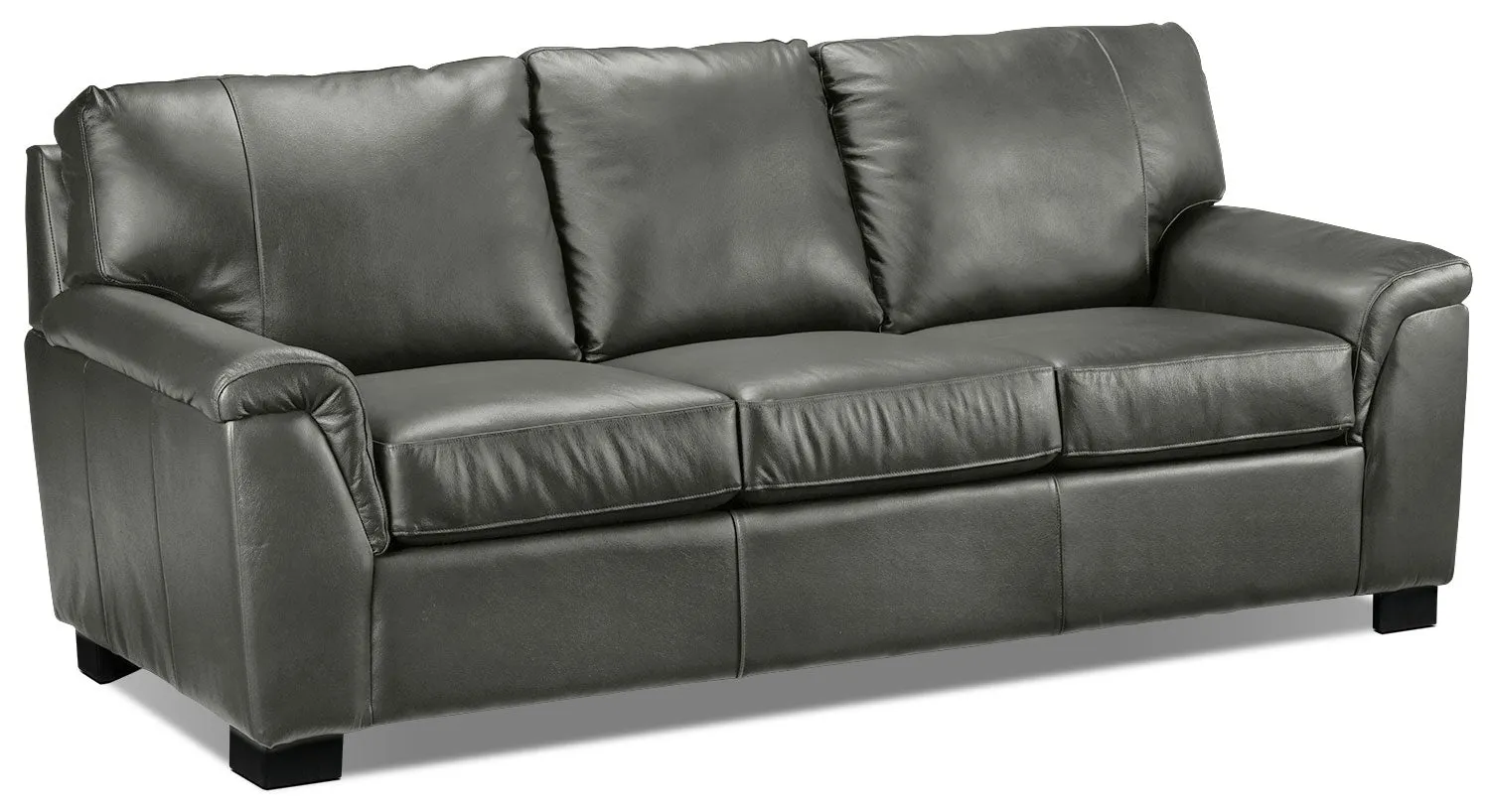 Campbell Sofa and Loveseat Set - Dark Grey