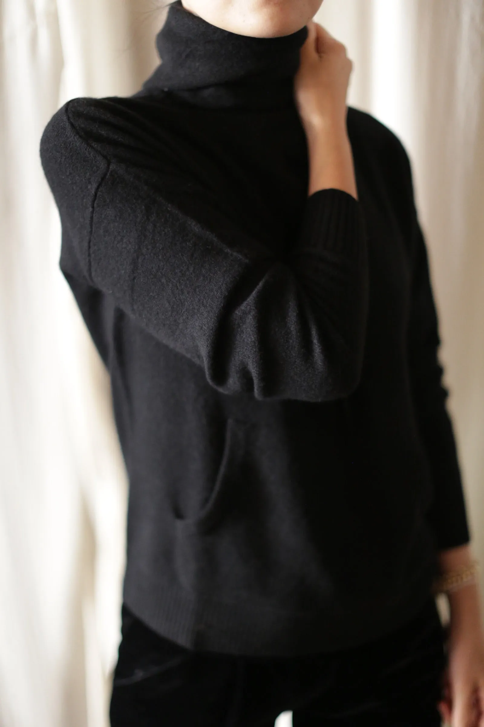 Cashmere Pullover Hoodie