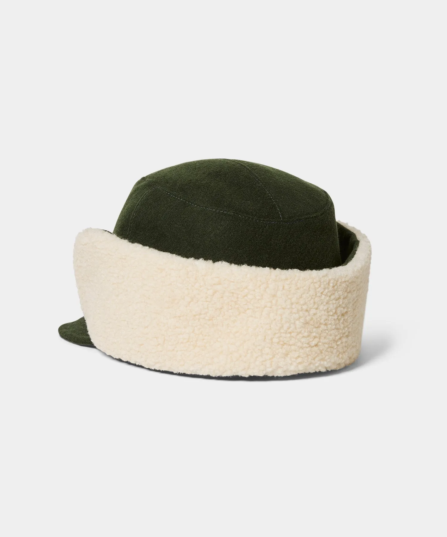 Câbleami Heavy Boa Cap in Olive