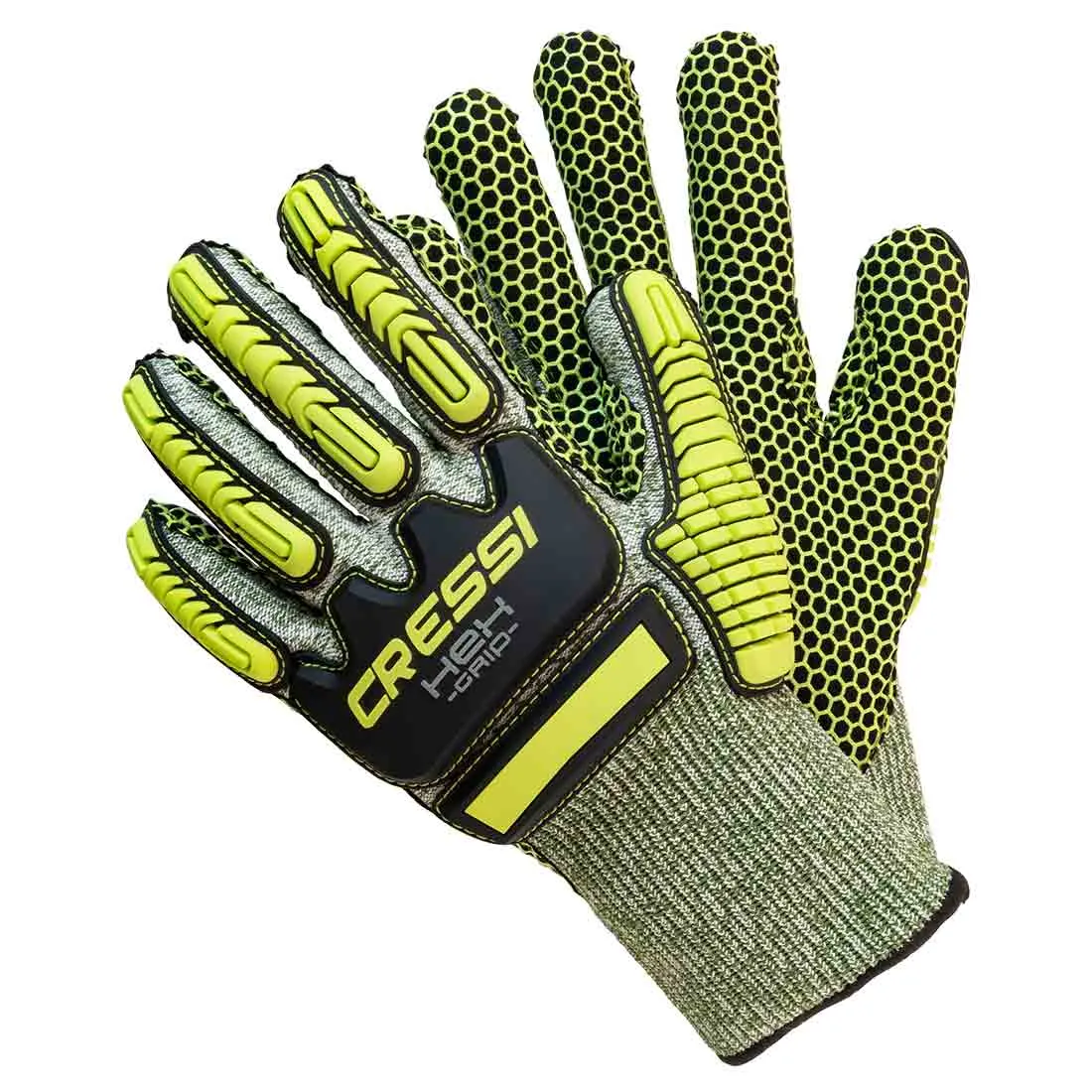 Cressi Hex Grip Spearfishing Lobstering Dive Gloves