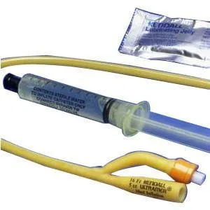 Curity Ultramer 2-Way Hydrogel Foley Catheter Kit 14 Fr 5 cc