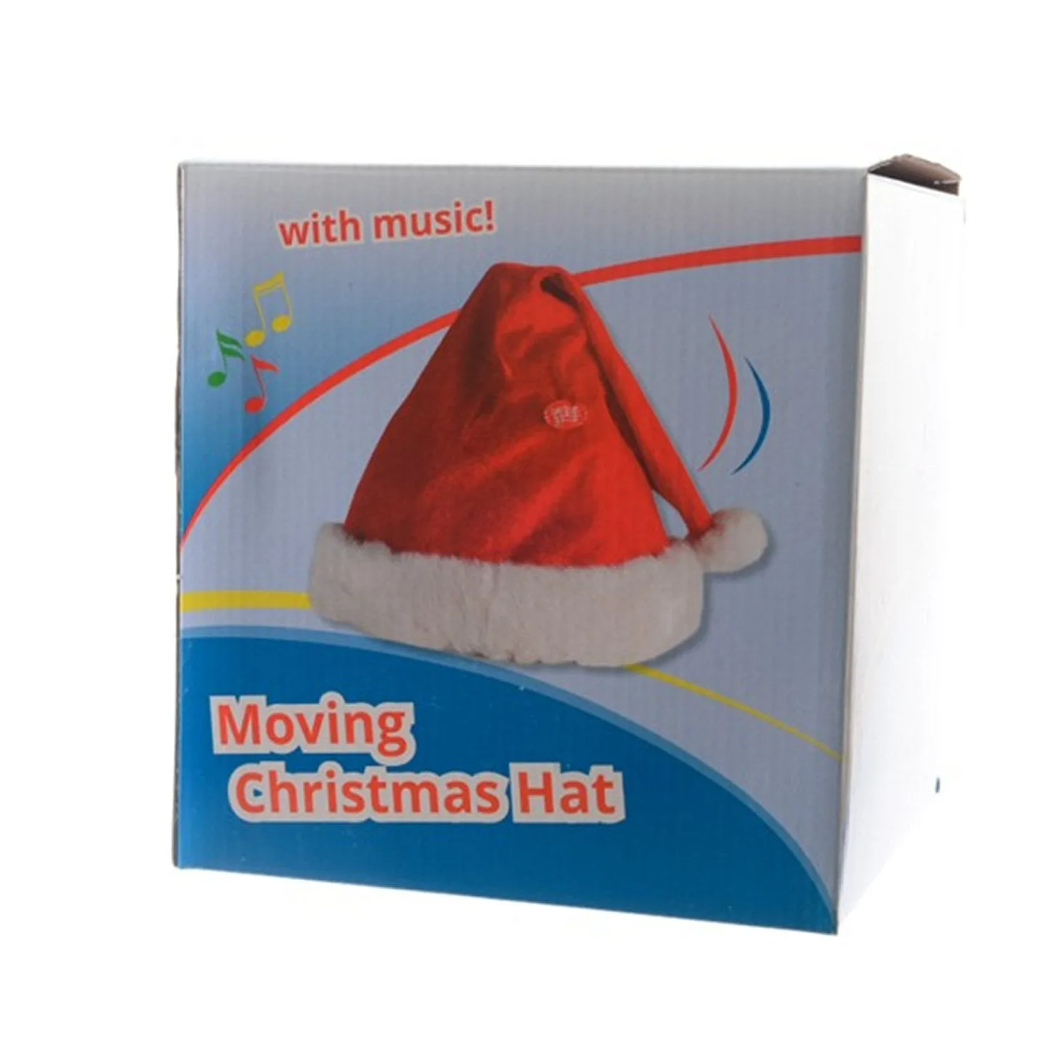 Decoris 30cm Red Dancing Santa Hat