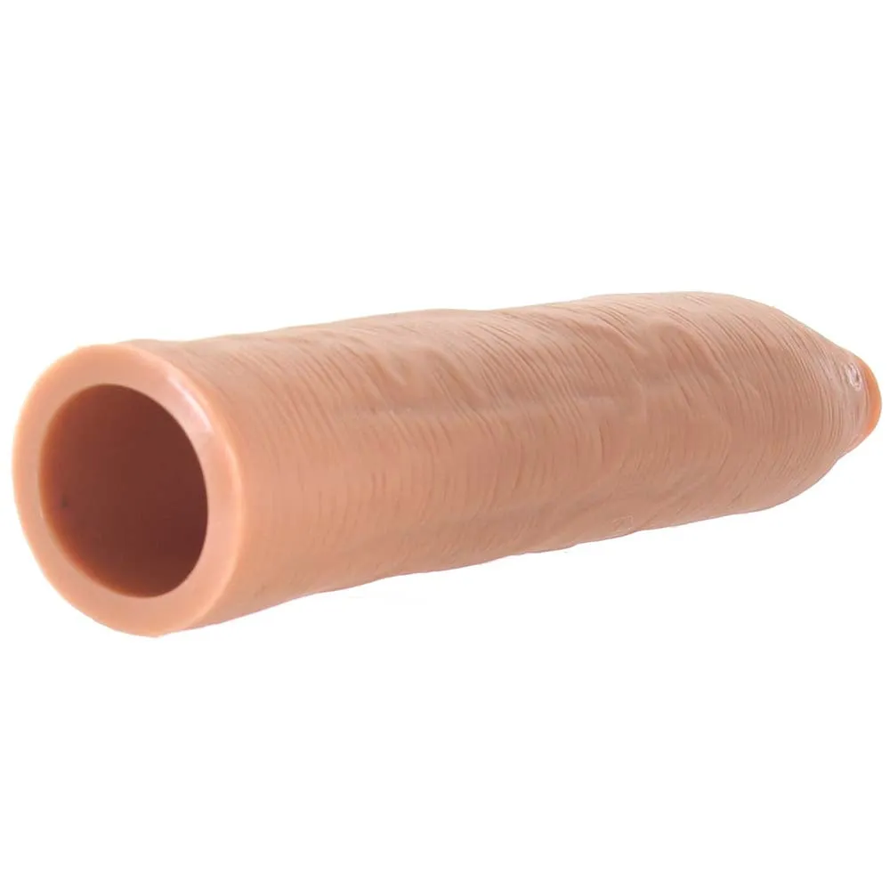 Fantasy X-tensions Elite Uncut Silicone Enhancer in Tan