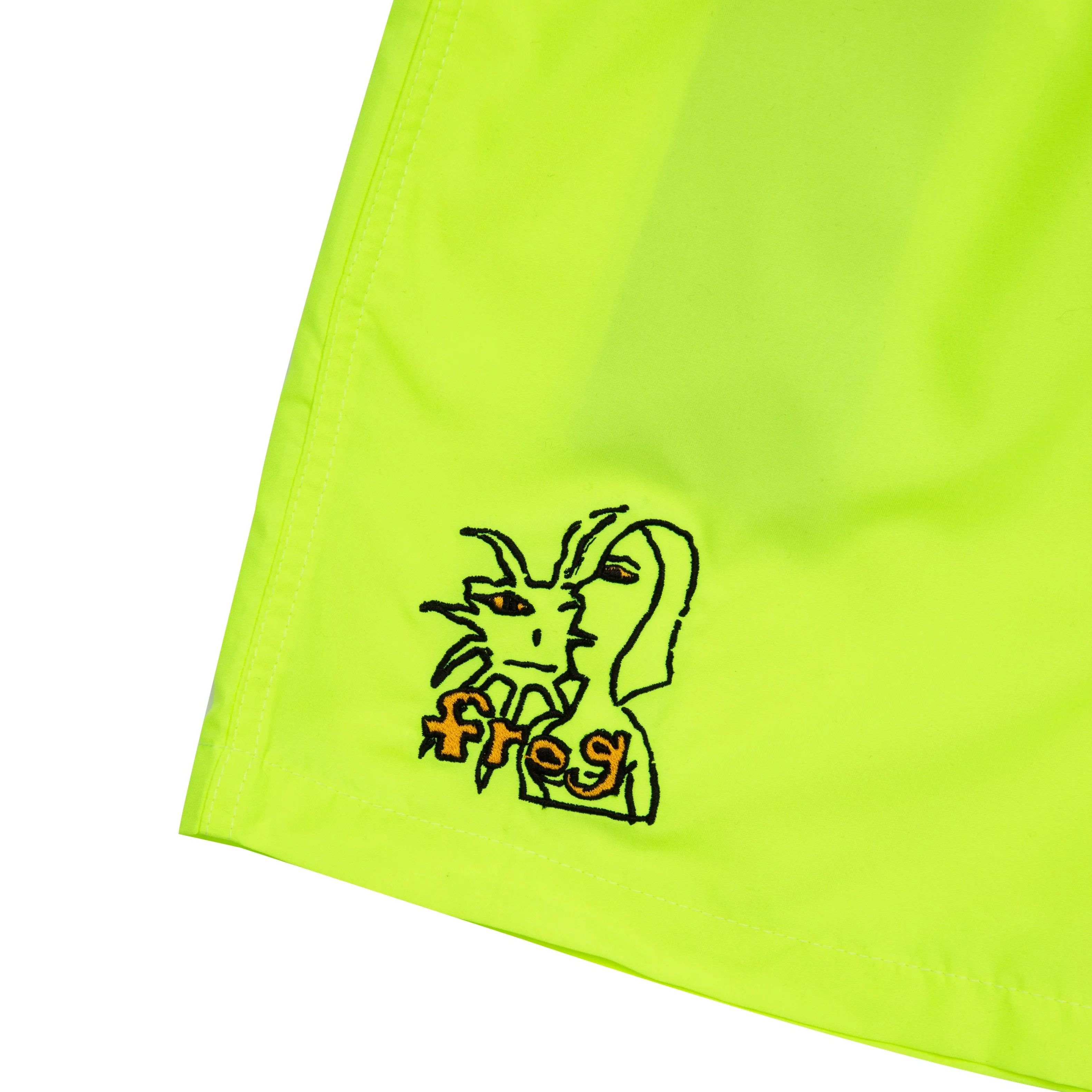 Frog Swim Trunks Lime