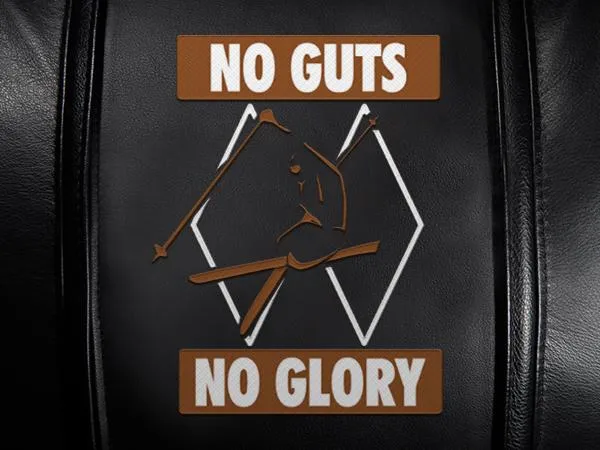 Gaming Chair 100 with Ski No Guts No Glory Logo Panel