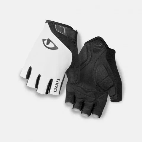 Giro Glove Jag Short Finger Small White