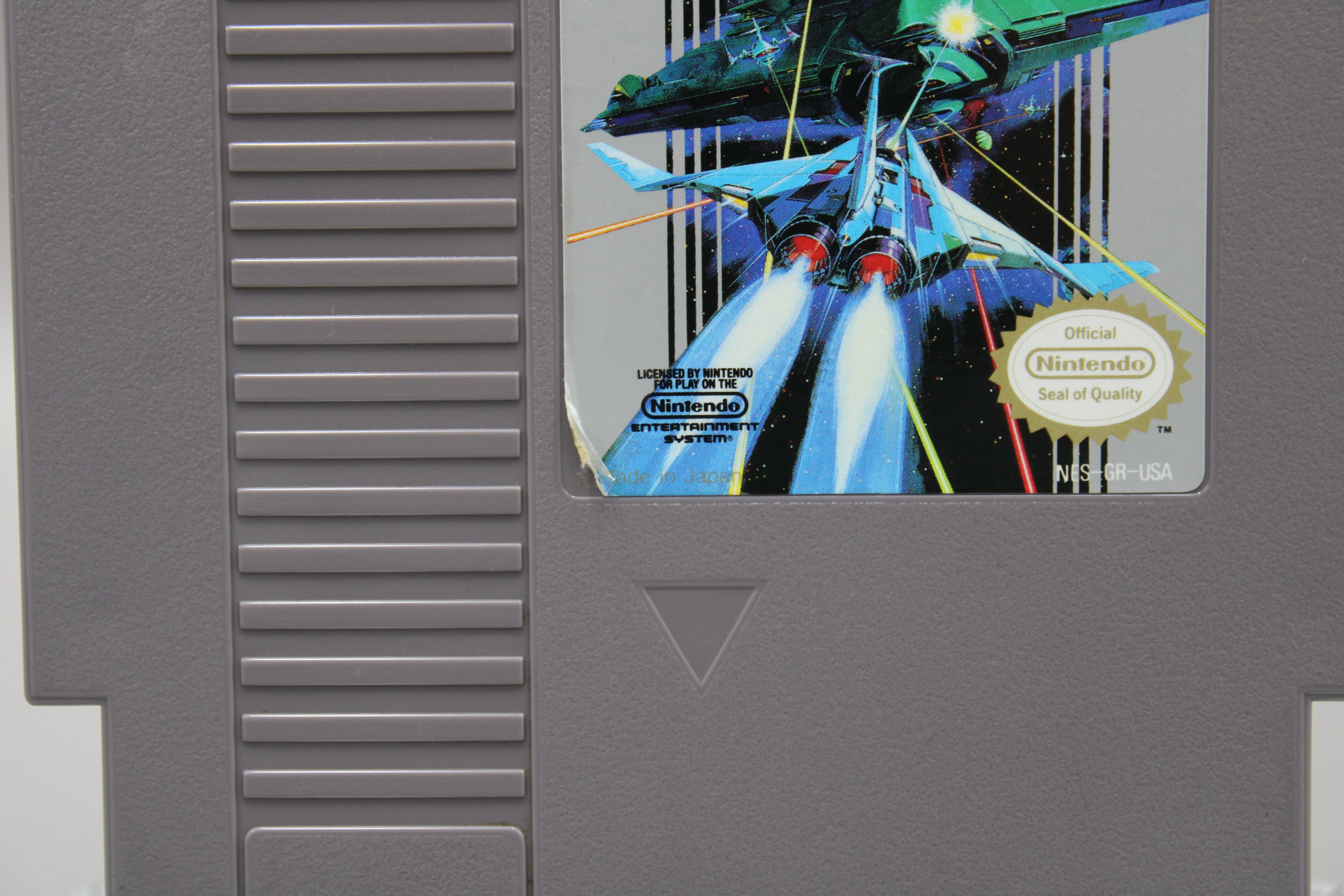 Gradius (Nintendo NES, 1986) Game Cartridge [Konami] W/Sleeve - 3 Screw