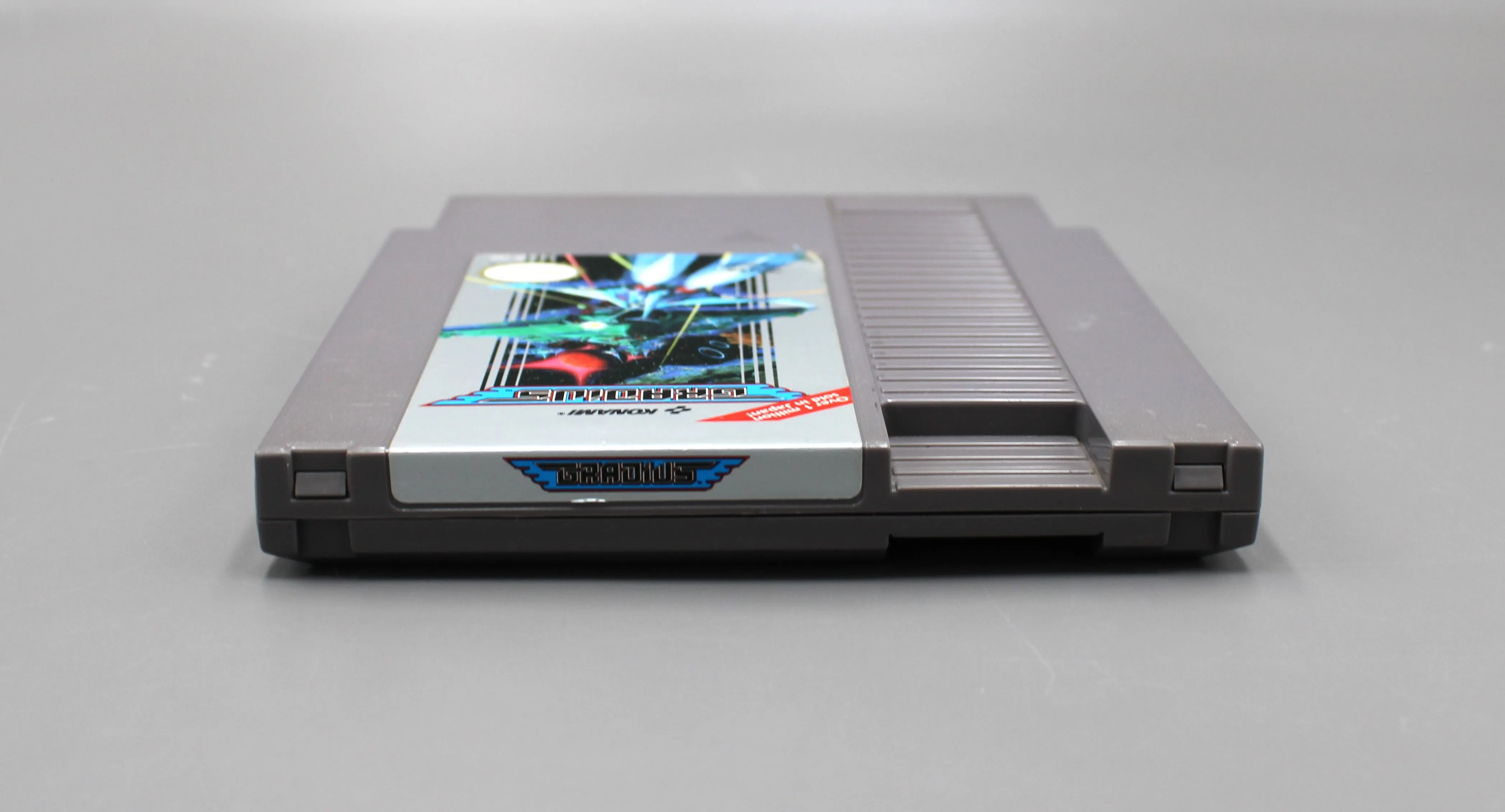 Gradius (Nintendo NES, 1986) Game Cartridge [Konami] W/Sleeve - 3 Screw