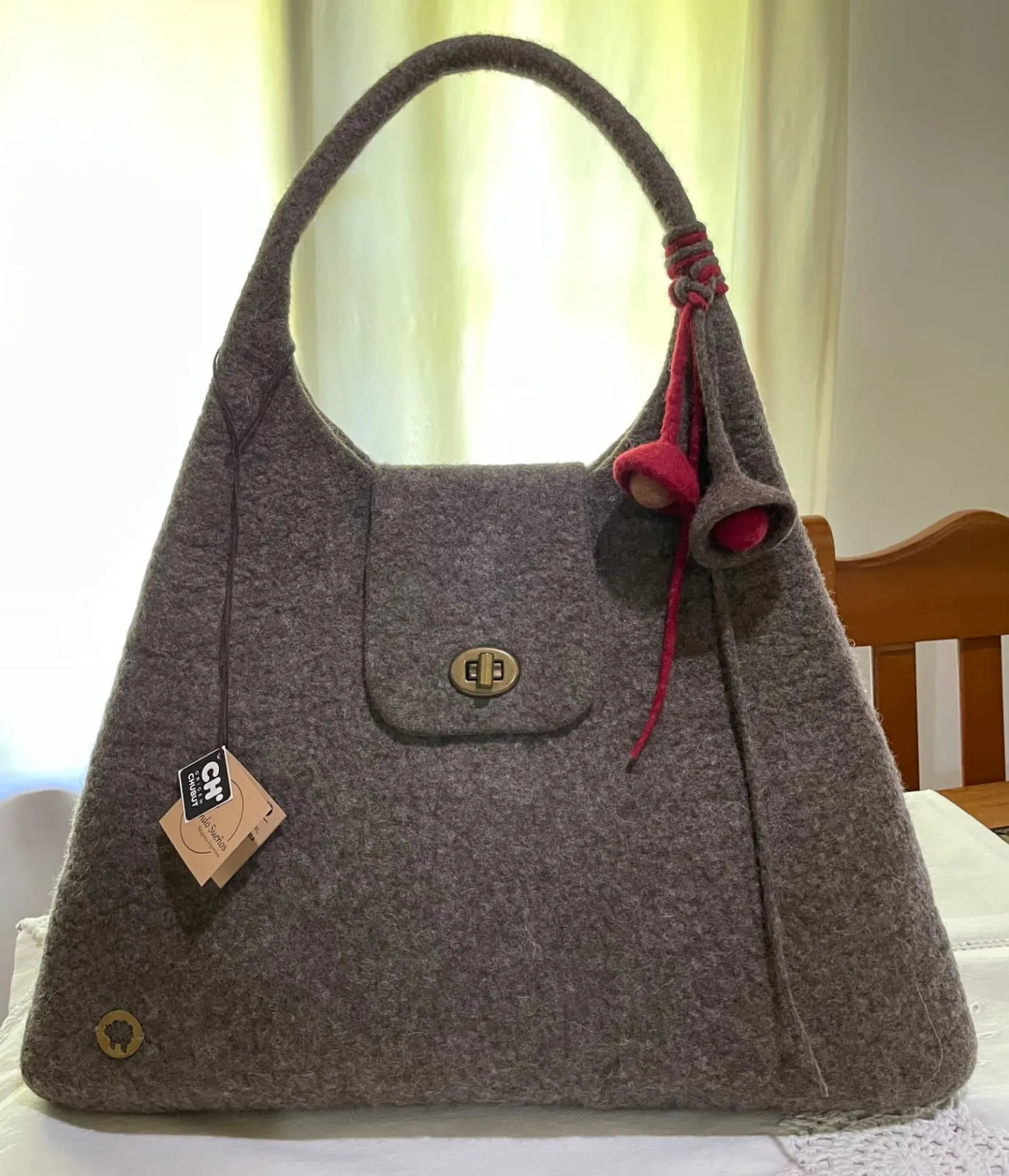 Handbag Merino Wool Felt Chalten