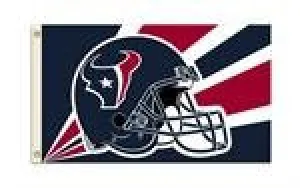 Houston Texans Logo NFL Football Premium Polyester Flag Banner Sign