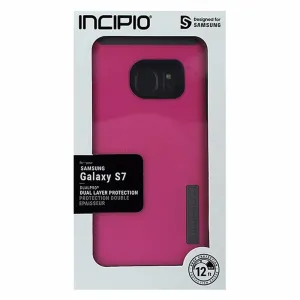 Incipio DualPro Dual Layer Protective Case Cover Samsung Galaxy S7 - Pink / Gray