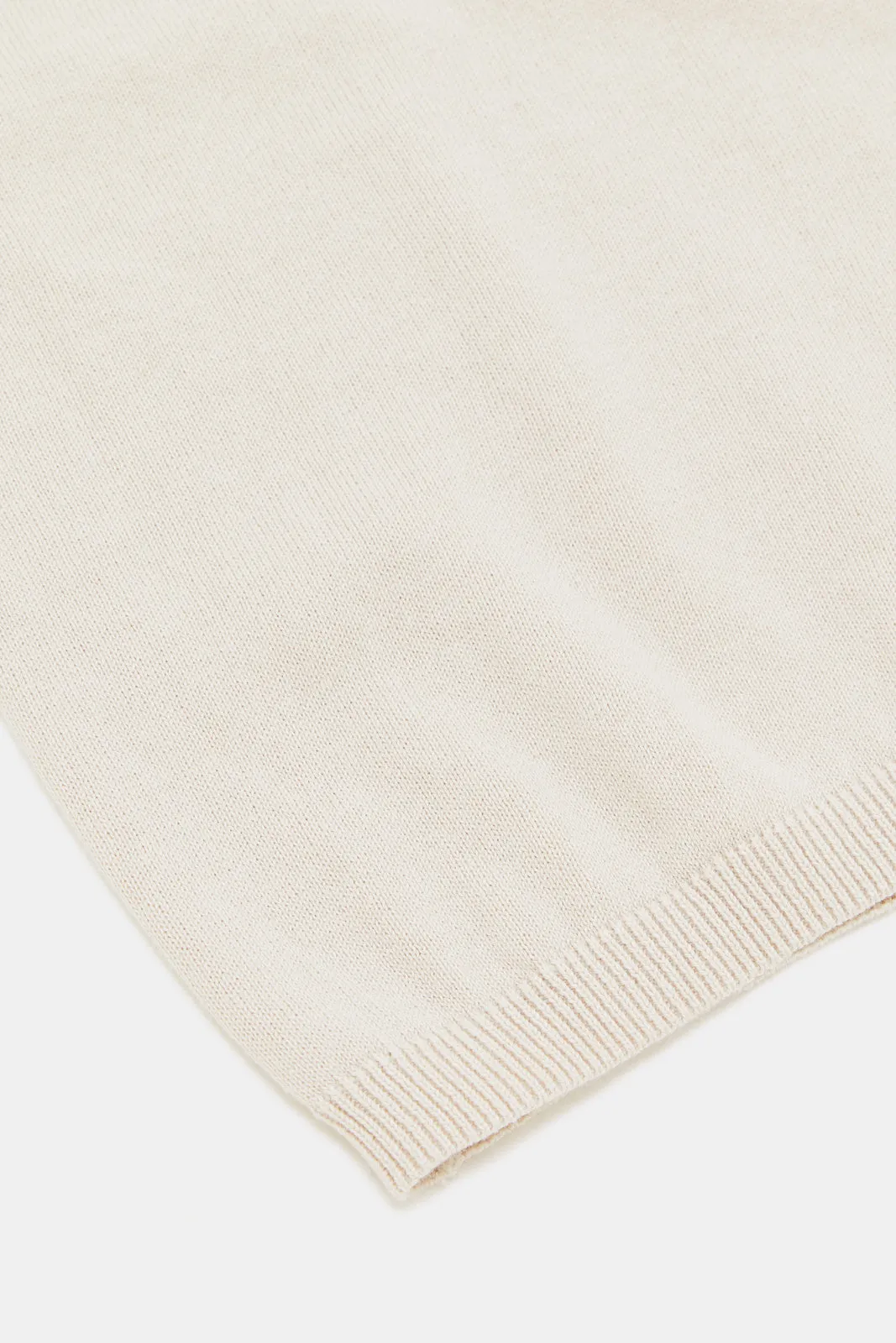 Infant Boys Cream Plain Pullover