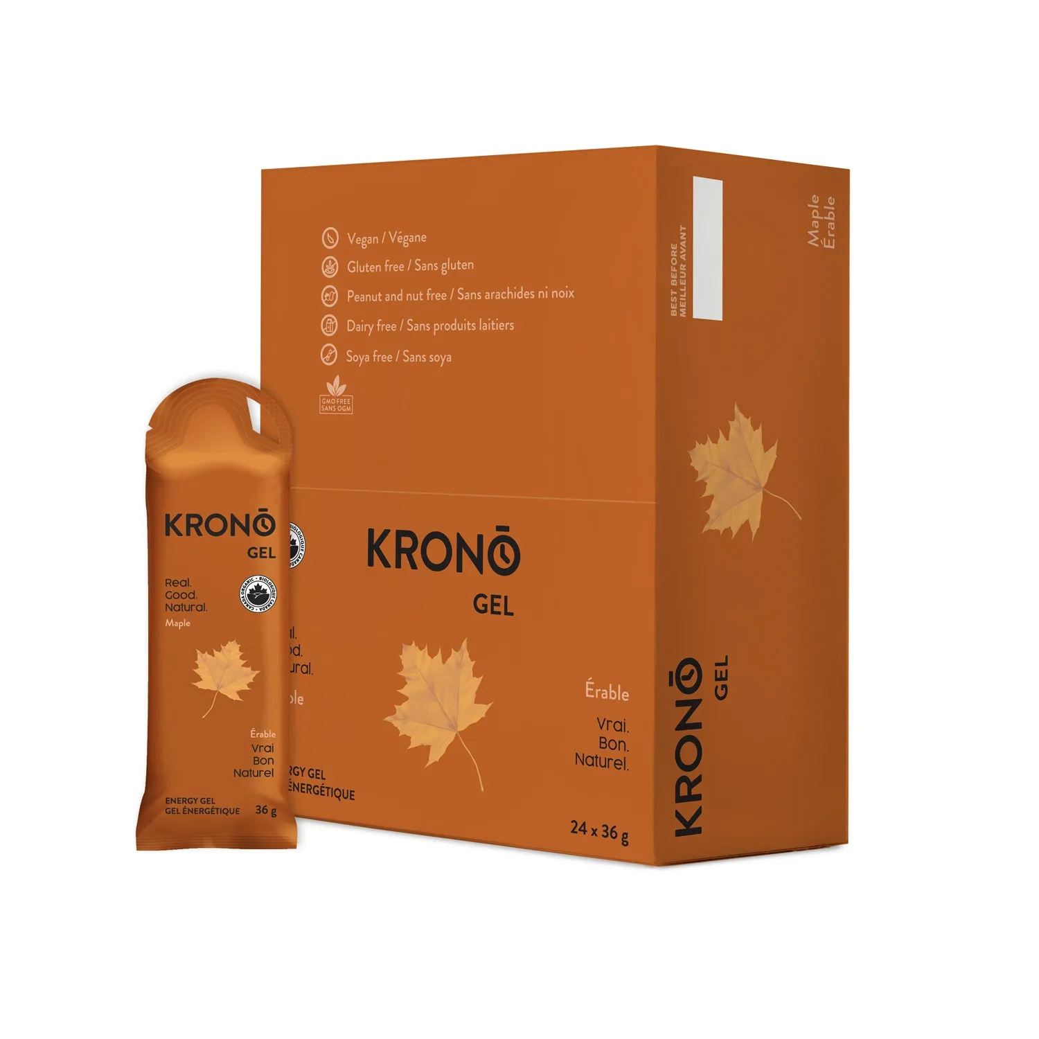 Krono Nutrition Maple Energey Gel