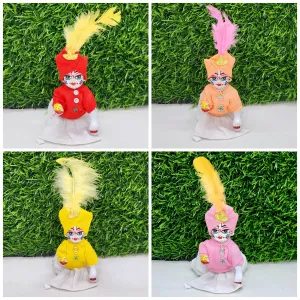 Laddu Gopal Ji Cute Dress Pack of 4 With Cap