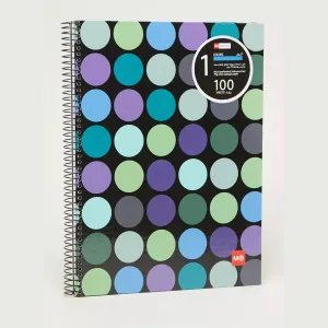 Miquelrius Notebook 1 Subject A4 100 Sheets Warm Zigzag