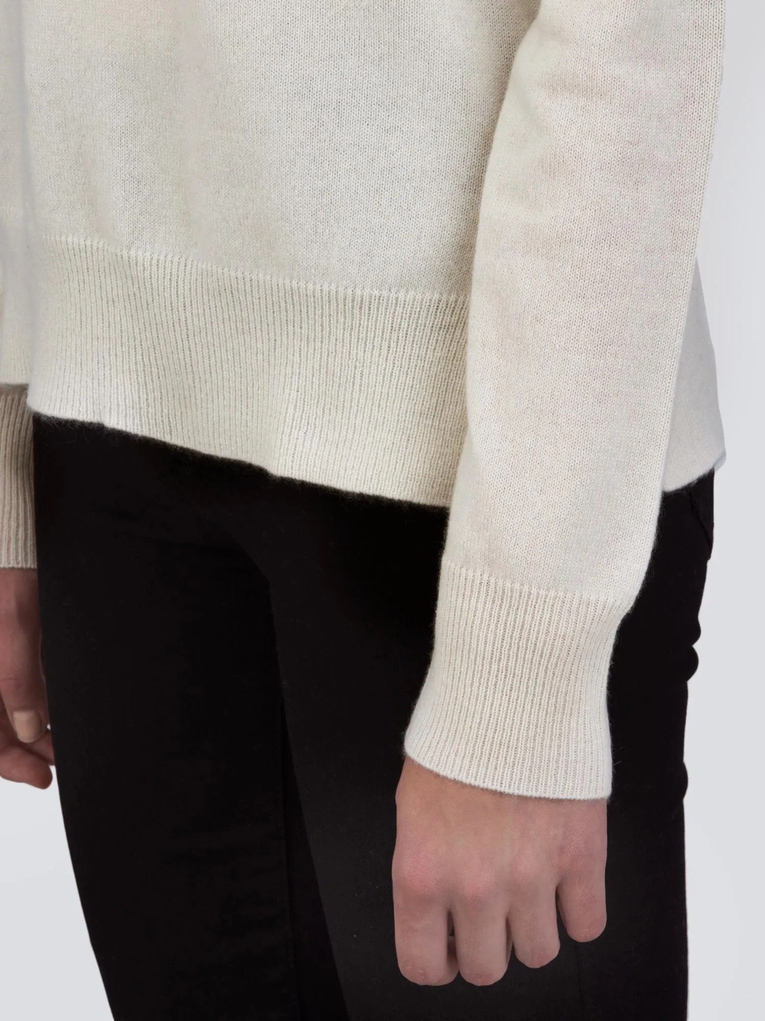 Mockneck Long sleeve_Ivory