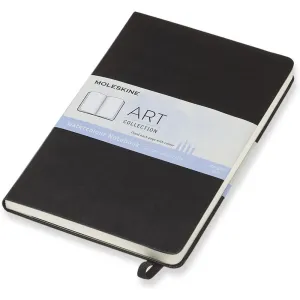 Moleskine Art Watercolour Album - Large Vertical, Hardcover, Black