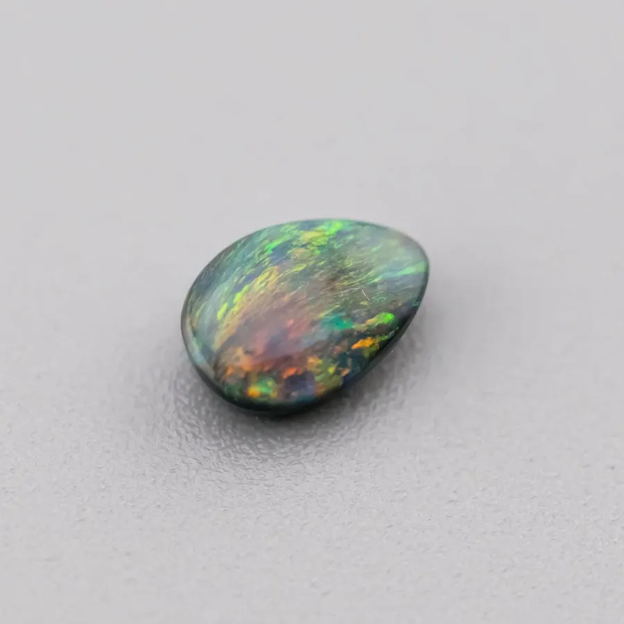 Natural Australian Black Opal Loose Gemstone 0.70ct