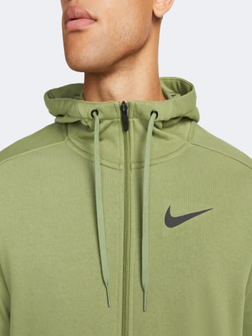 Nike Dri-Fit Full Zip Men Training Hoody Green