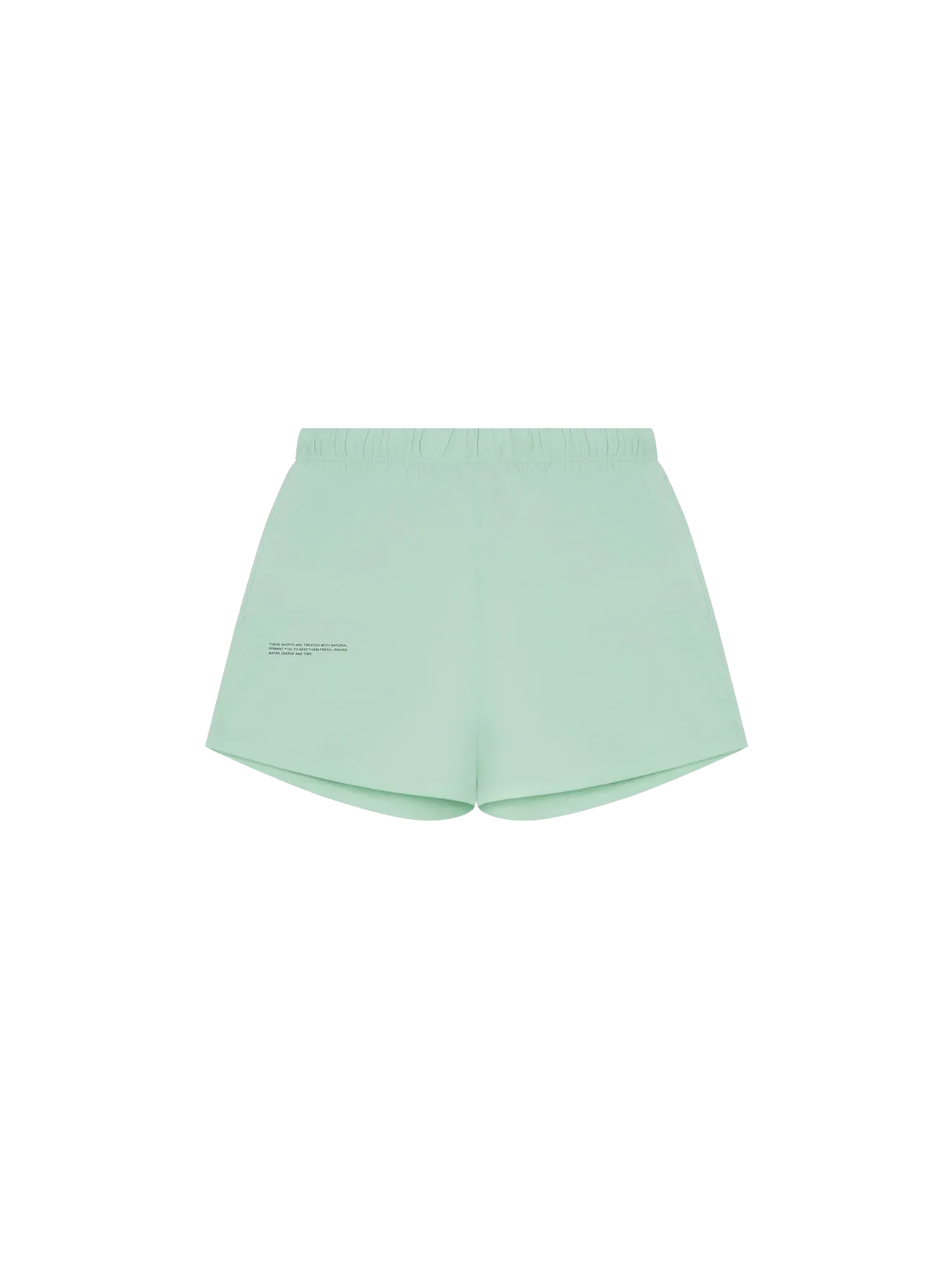 Organic Cotton Pajama Loose Shorts—lagoon green