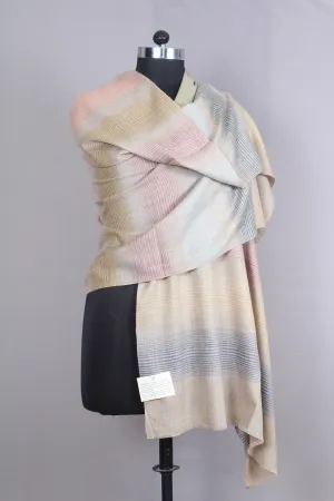 Rosemary Strips Cashmere Stole