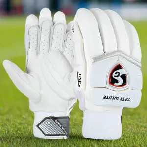 SG SG Test White Adults Batting Gloves