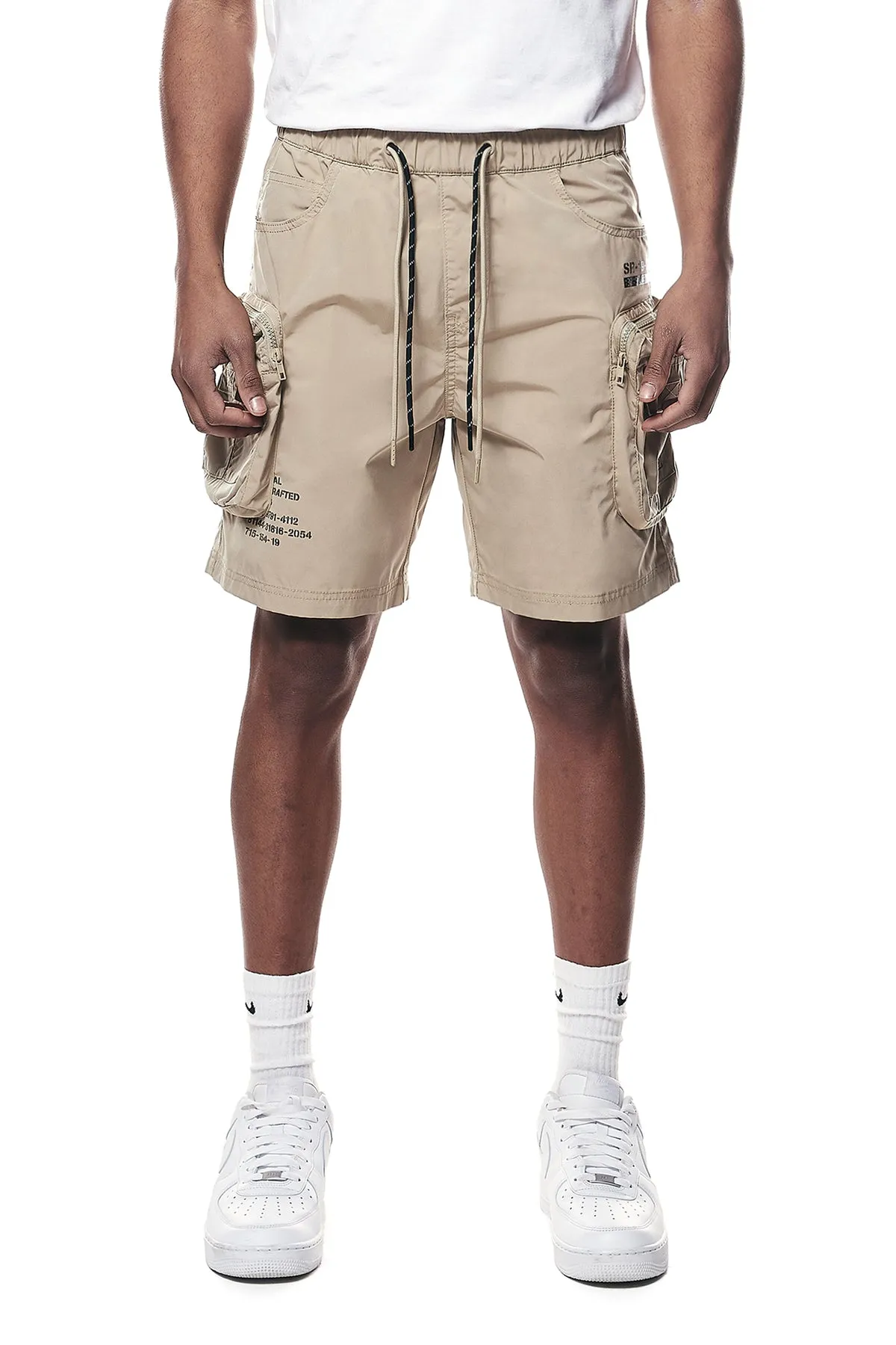 Smoke Rise Men's Printed Nylon Utility Shorts