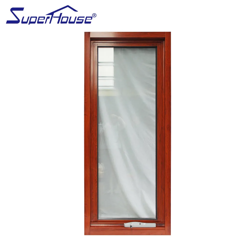 Superhouse American UL Standard bullet proof small size doors and windows smart system awning windows