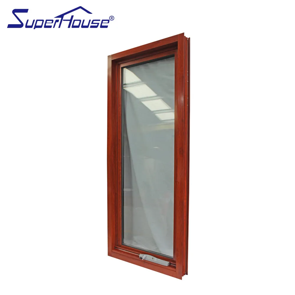 Superhouse American UL Standard bullet proof small size doors and windows smart system awning windows