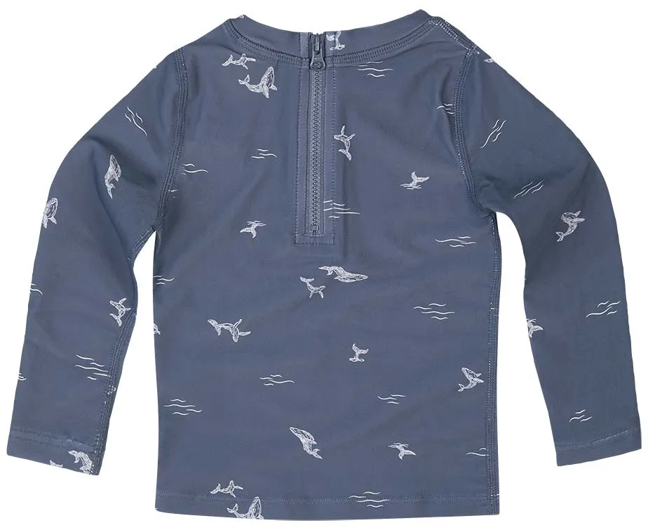 Toshi Swim Baby Rashie Long Sleeve Whales