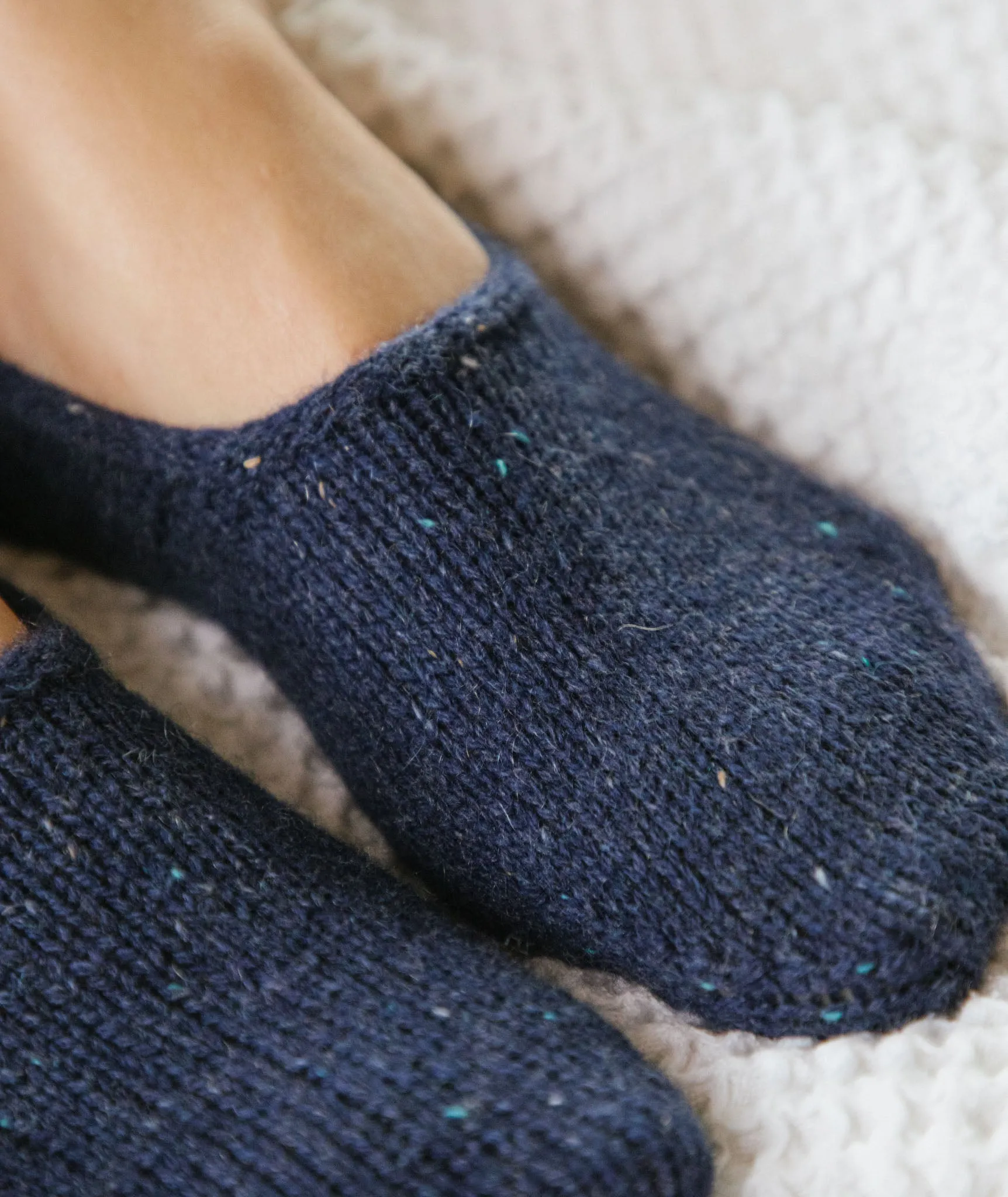 Turkish Bed Socks Using ITO Karei