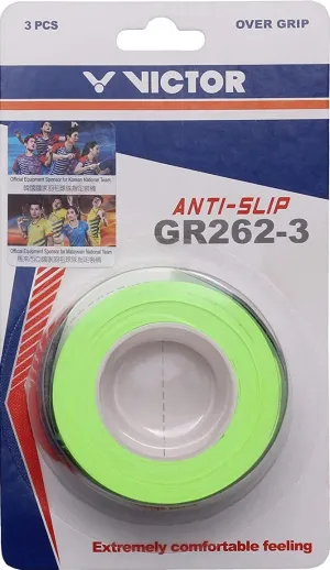 Victor Anti-Slip GR262 Overgrip 3-pack