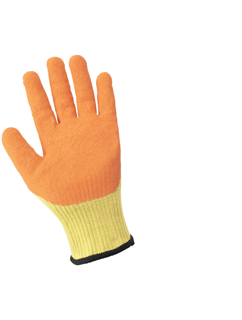 Vise Gripster® C.I.A. Cut, Abrasion, Puncture, and Impact Resistant Rubber-Coated Palm High-Visibility Gloves - CIA600KV