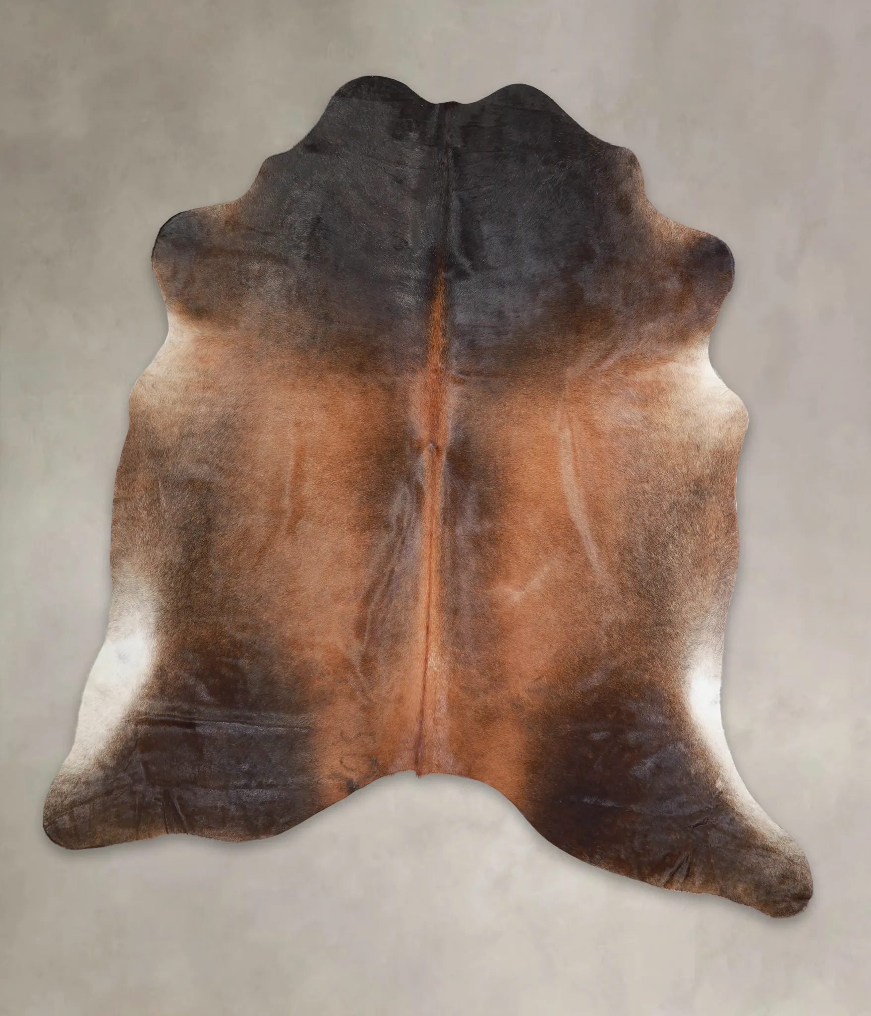 Warm Caramel XX-Large Brazilian Cowhide Rug 7'8"H x 7'0"W #A23917 by Hudson Hides