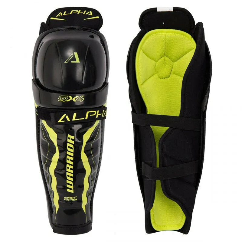 Warrior Alpha QX4 Junior Shin Pad