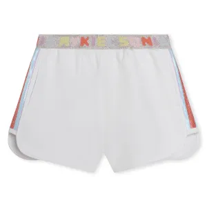 White Fancy Shorts