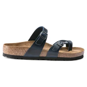 WOMEN'S BIRKENSTOCK MAYARI OILED LEATHER | BLUE