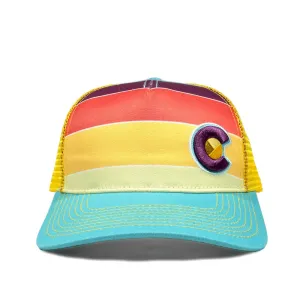 YoColorado | Lemon Drop Fader Trucker Hat